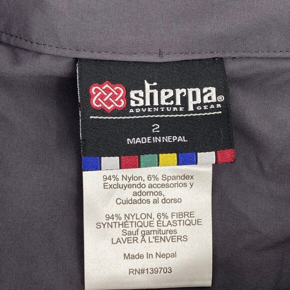 Classic Gray Cargo Sherpa Skirt | Size 2 - Picture 3 of 4